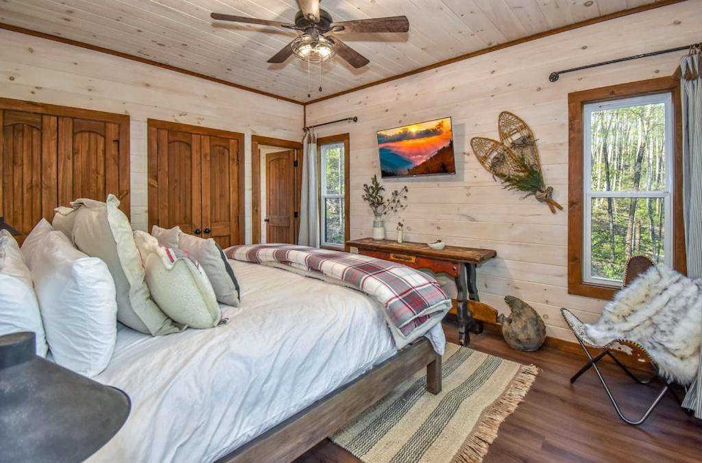 سيفيرفيل Nordic Mountain Modern Lodge - Family Friendly Luxury Cabin In Walden'S Ridge المظهر الخارجي الصورة