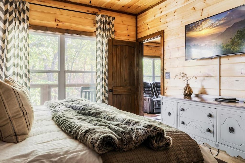 سيفيرفيل Nordic Mountain Modern Lodge - Family Friendly Luxury Cabin In Walden'S Ridge المظهر الخارجي الصورة