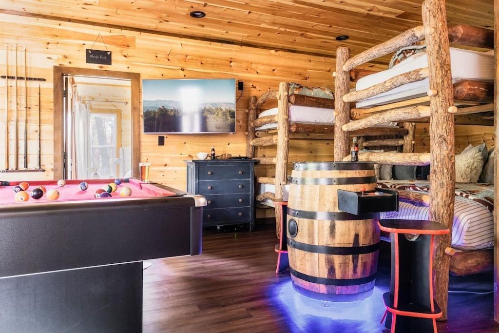 سيفيرفيل Nordic Mountain Modern Lodge - Family Friendly Luxury Cabin In Walden'S Ridge المظهر الخارجي الصورة