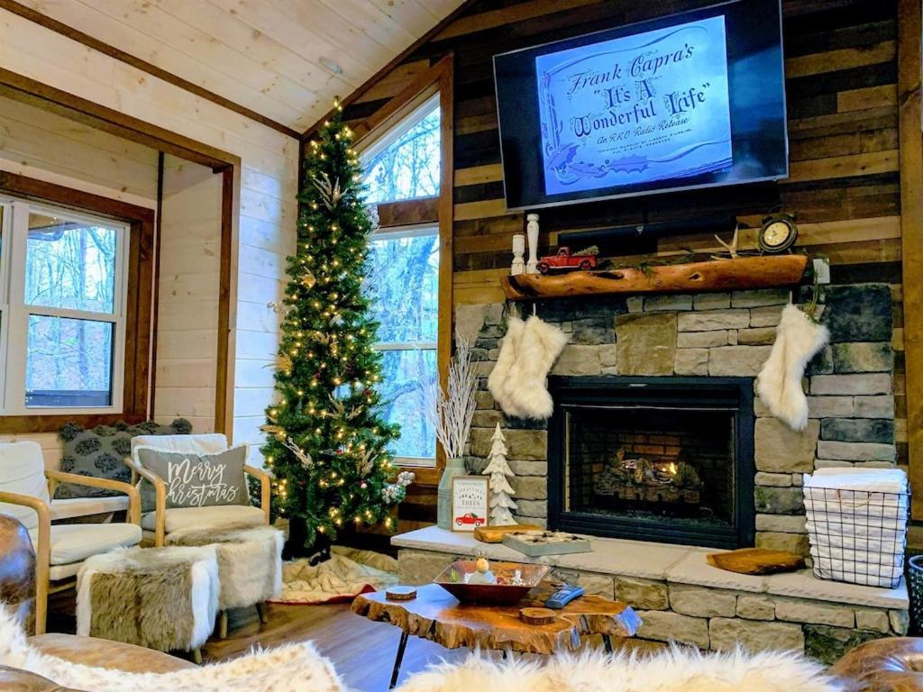 سيفيرفيل Nordic Mountain Modern Lodge - Family Friendly Luxury Cabin In Walden'S Ridge المظهر الخارجي الصورة